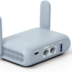 GL.iNet GL-MT3000 Beryl AX Wi-Fi 6 Travel Router, 2.5G WAN, VPN, OpenWrt