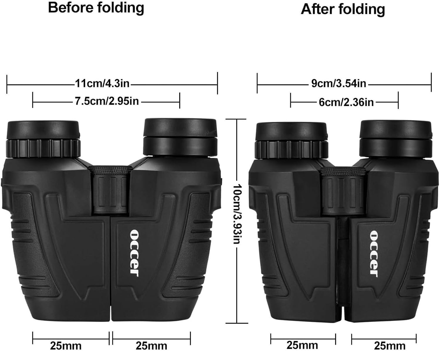Occer 12x25 Compact Binoculars for Adults and Kids - Image 8