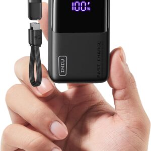 INIU Mini Portable Charger, Small 10000mAh 45W Fast Charging Power Bank