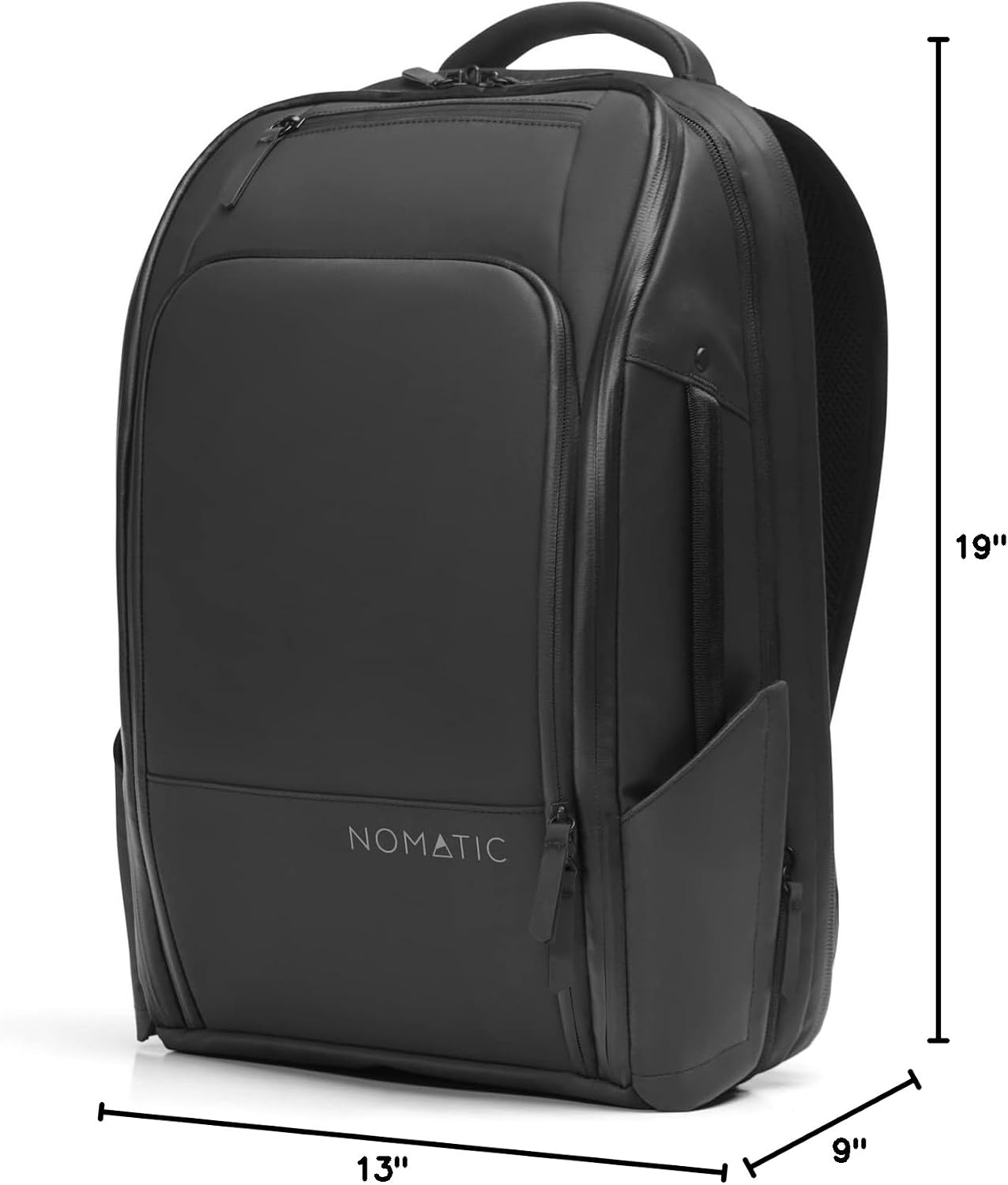 NOMATIC 20L Travel Pack - Travel Backpack For Men and Women - Black - Image 10