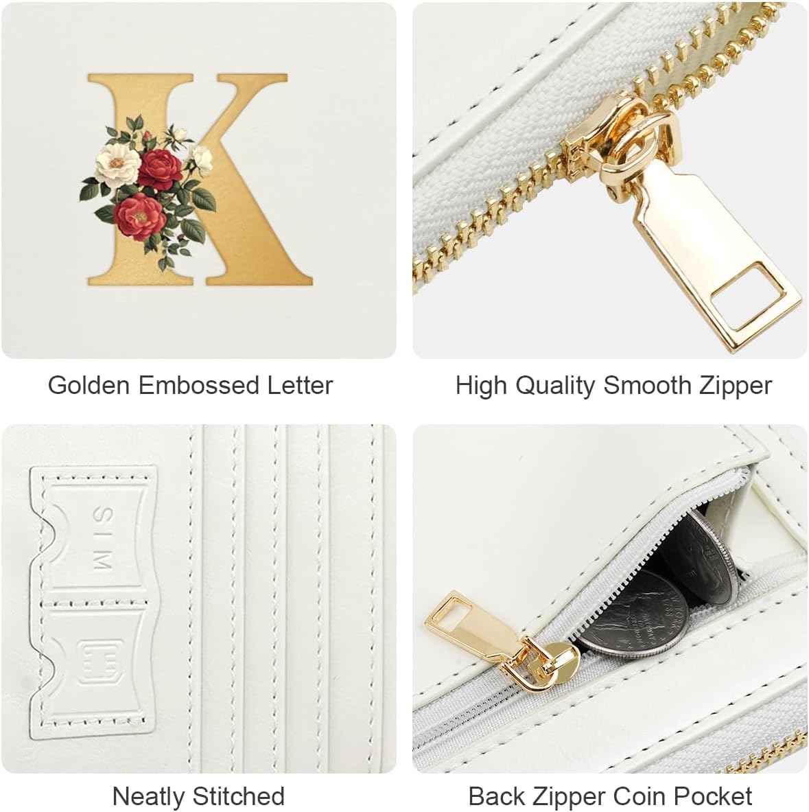 Passport Holder for Travel Personalized Wallet with Wristlet Women - Image 5