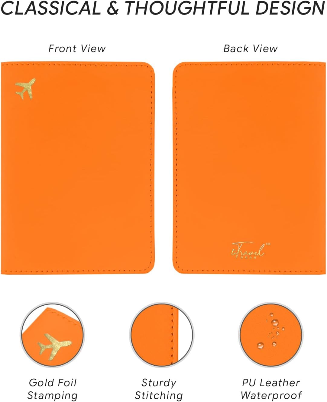 Passport Holder for Travel - RFID Blocking for Women & Men - Image 6