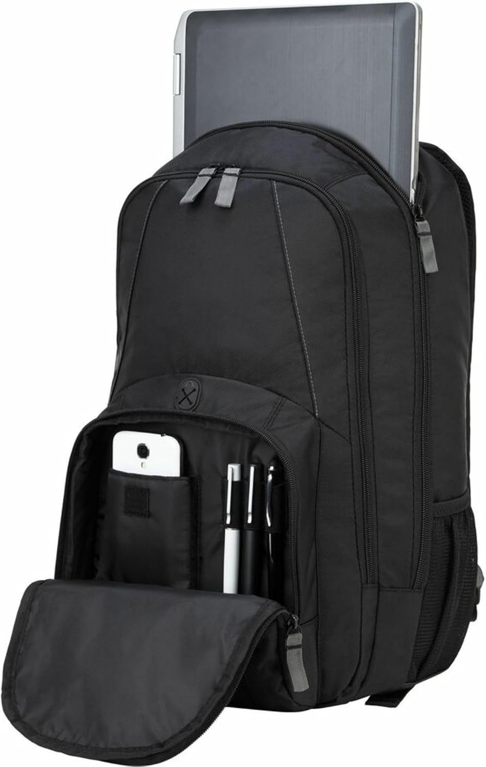 Targus Groove Laptop Backpack for Laptops up to 17-inches, Water Resistant Travel Backpack for Men and Women, Black (CVR617) - Image 6