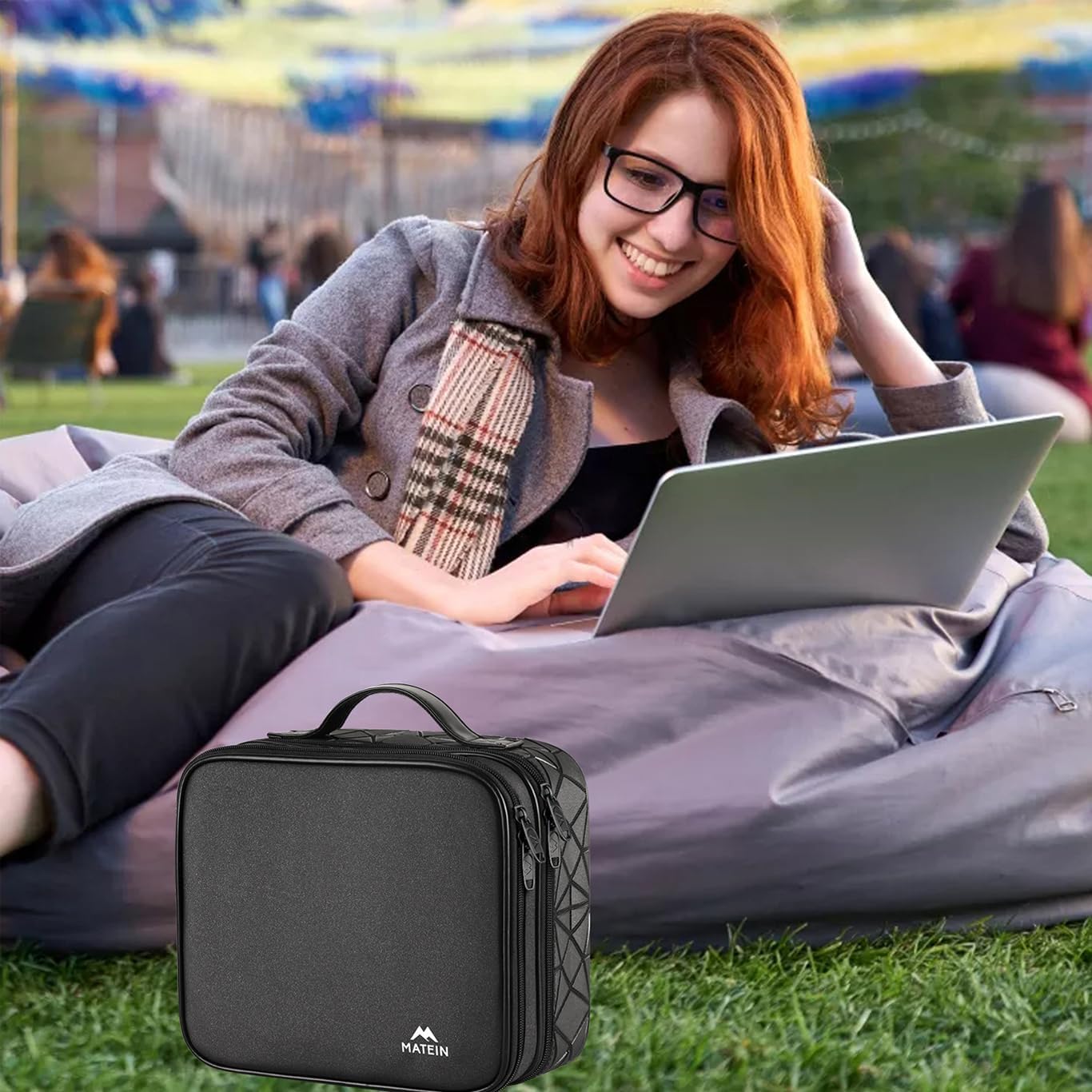 MATEIN Cable Organizer Bag, Travel Electronic Storage Cord Organizer Box - Image 9