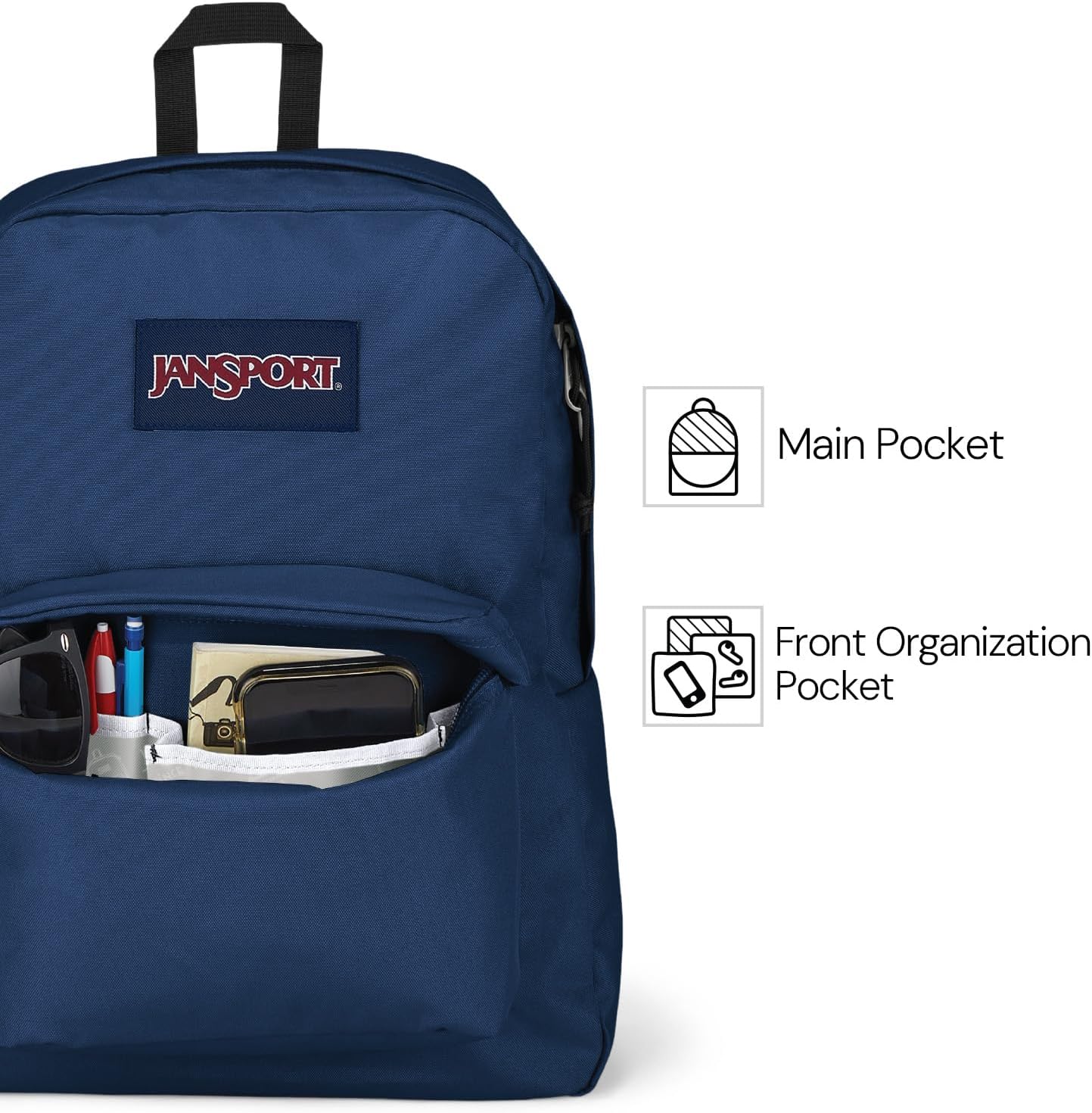 JanSport SuperBreak Plus Backpack - Image 4