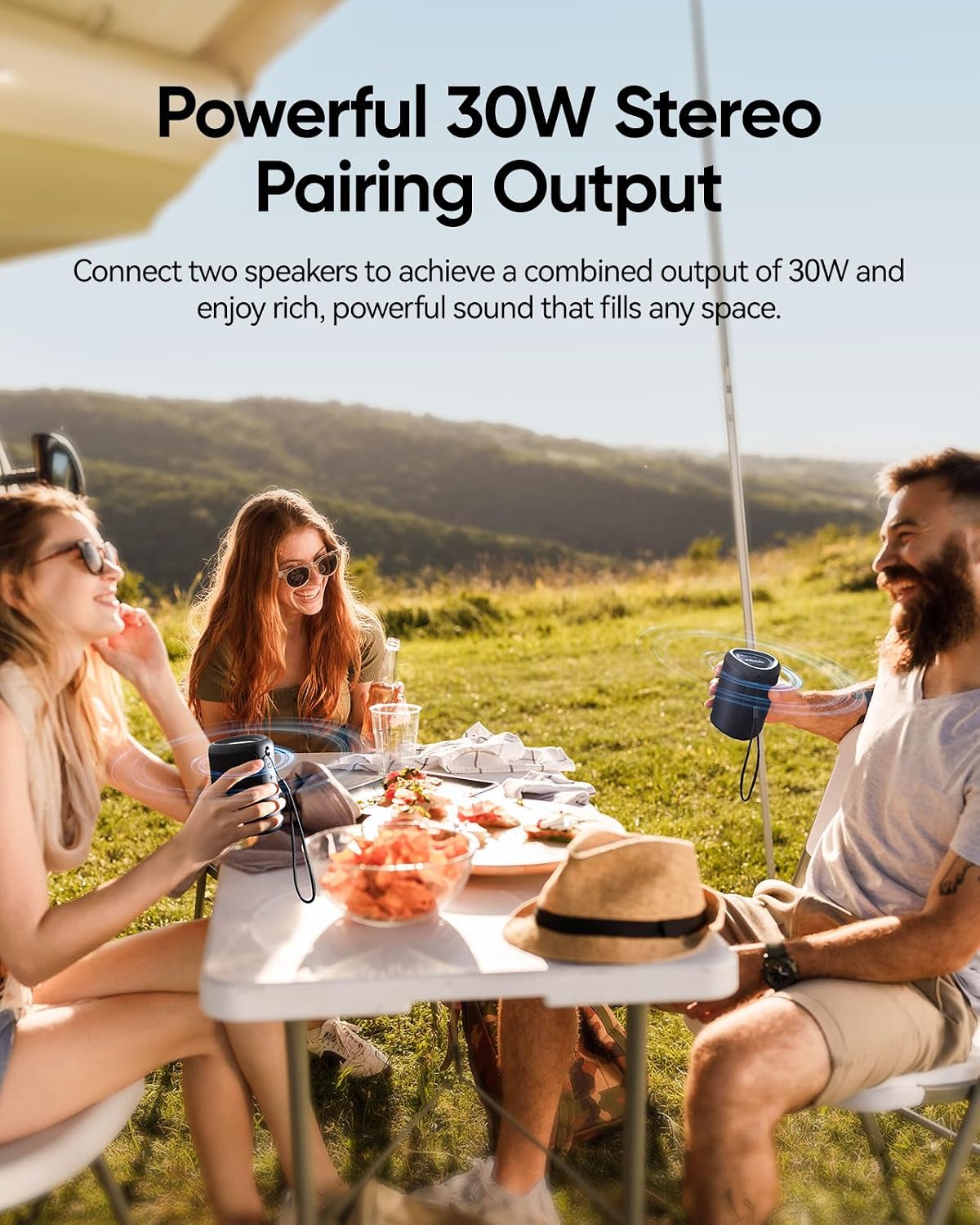 Portable Bluetooth Speaker Gift Ideas: Outdoor Travel Essentials Waterproof - Image 8