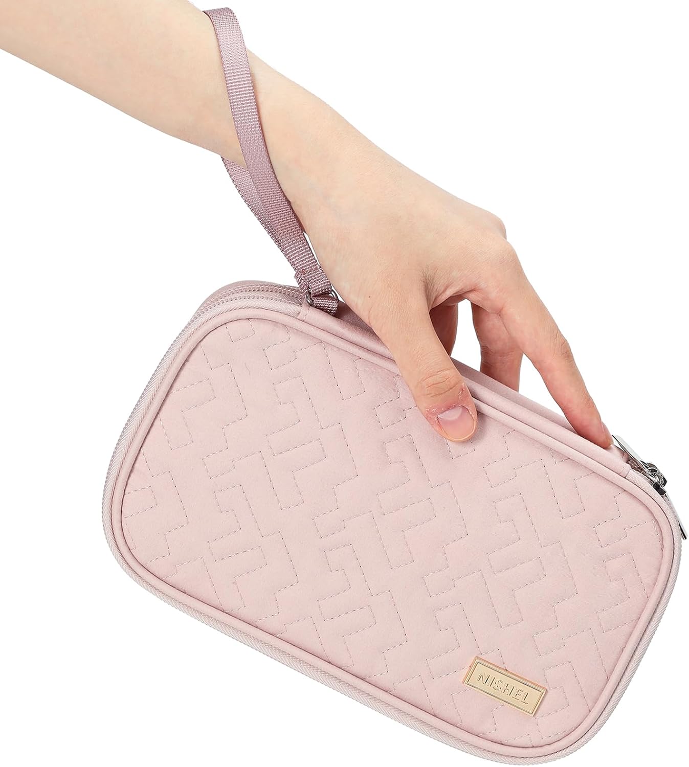 NISHEL Electronics Travel Organizer Cord Case, Charger Cable Tech Bag - Image 3