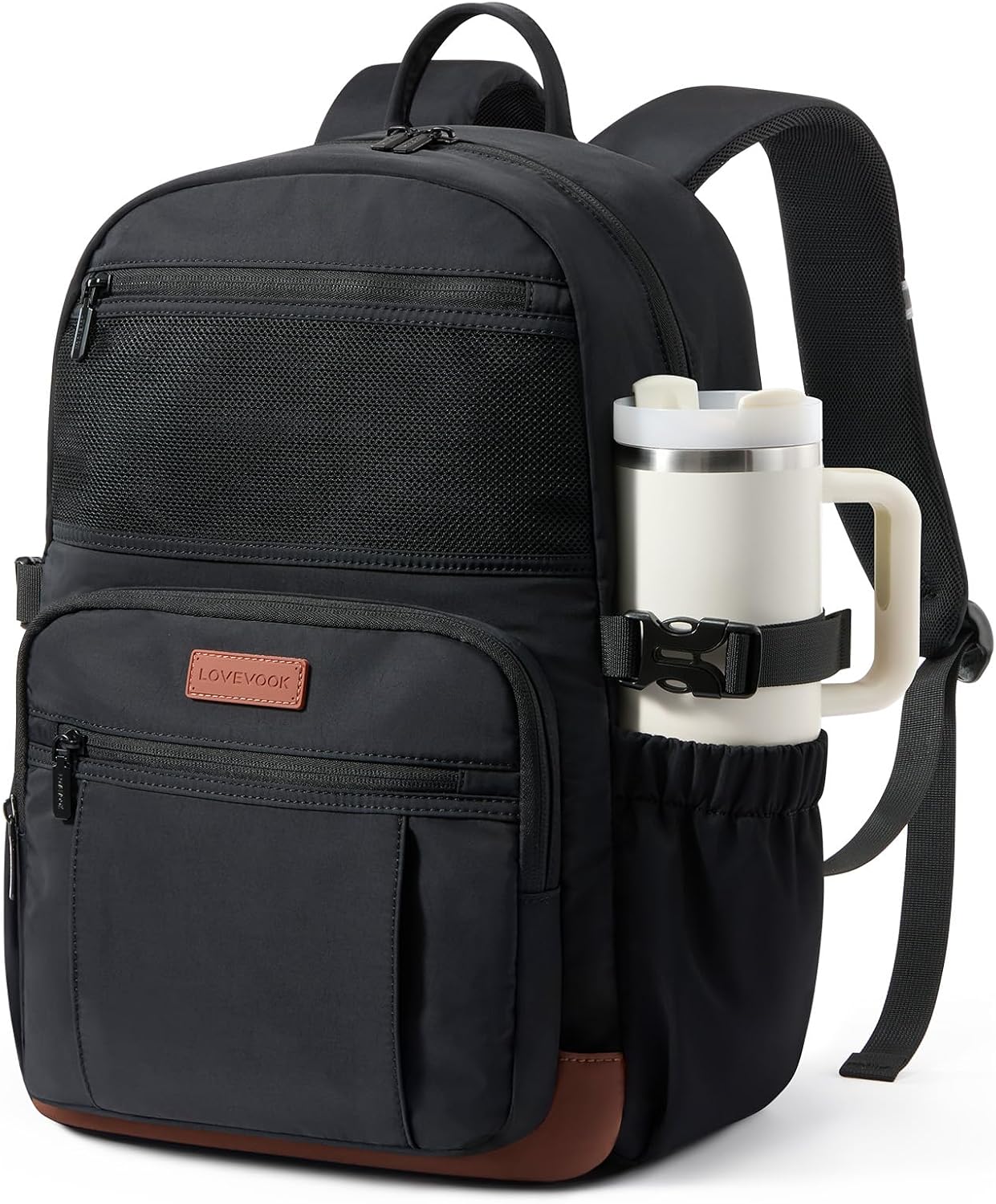 LOVEVOOK College Laptop Backpack for Women, Work Computer Travel Backpack