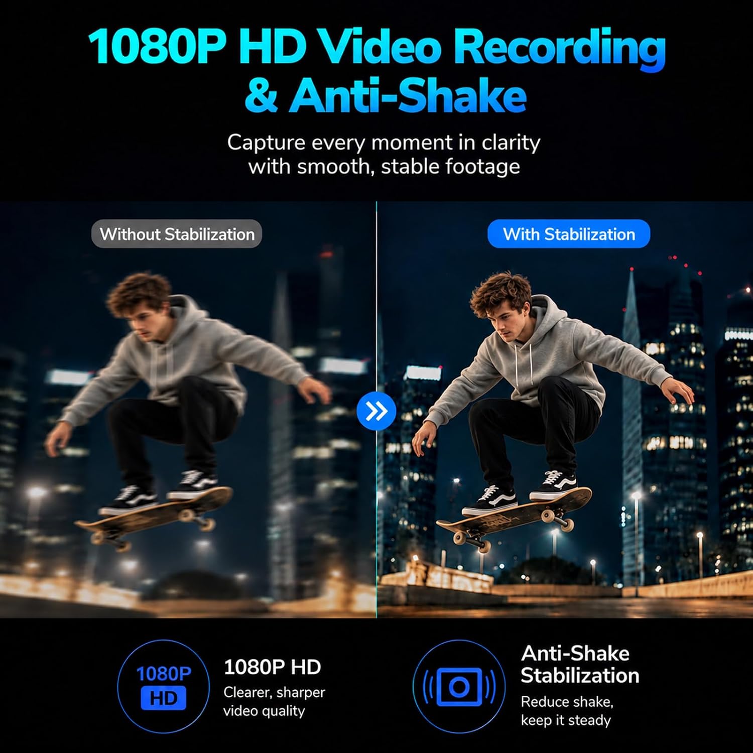 KAIGERR AI Smart Glasses,13MP Camera, 20H Battery, ChatGPT Translations - Image 4