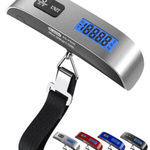Luggage Scale Dr.meter Travel Essentials Luggage Weight Scale Backlight LCD
