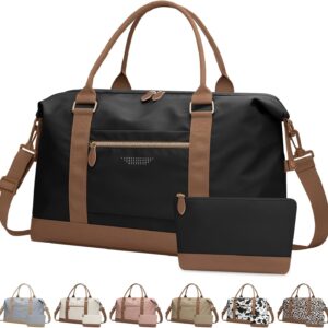 ELONGRIVER Women Travel Duffle Bags, Weekender Overnight Bag, Hospital Bag