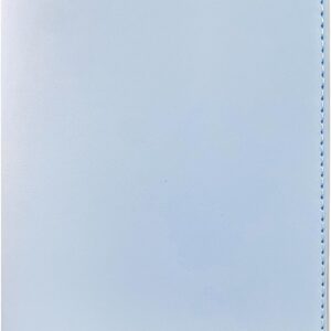 Passport Holder for Travel Essentials,RFID Blocking Passport Cover Case for Travel Accessories,Travel Wallet for Women Men (Light Blue)