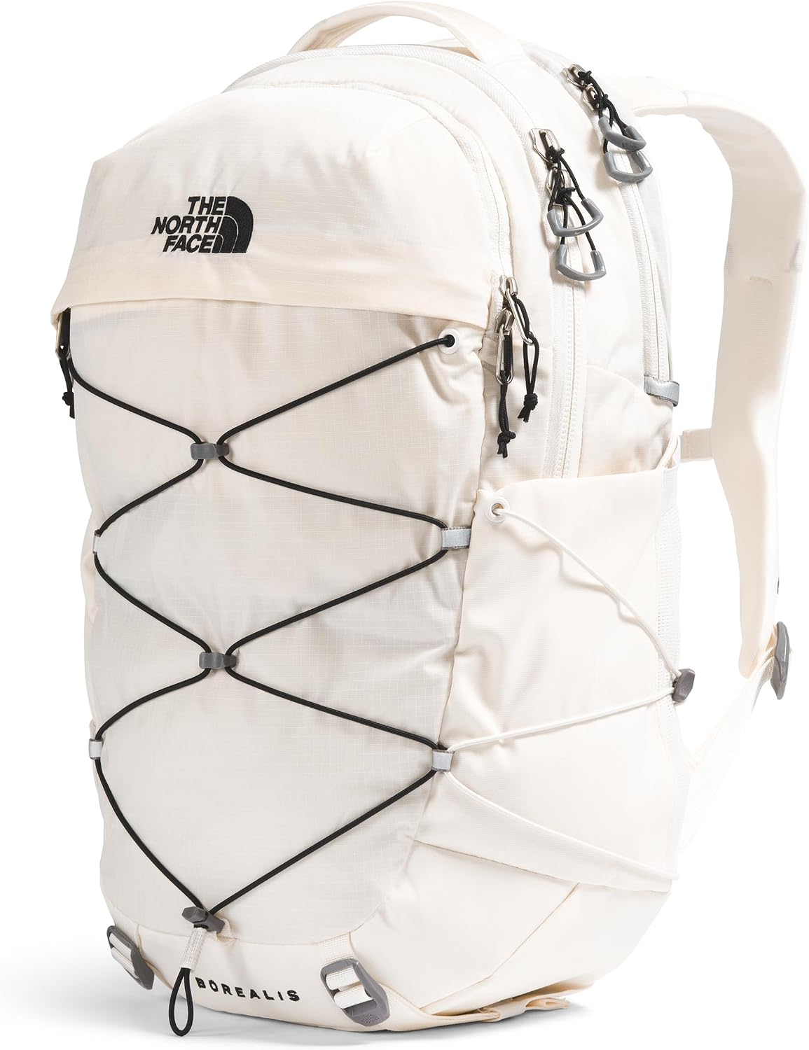 The North Face Women's Borealis Backpack, Gardenia Wht/Blk-NPF, OS - Image 2