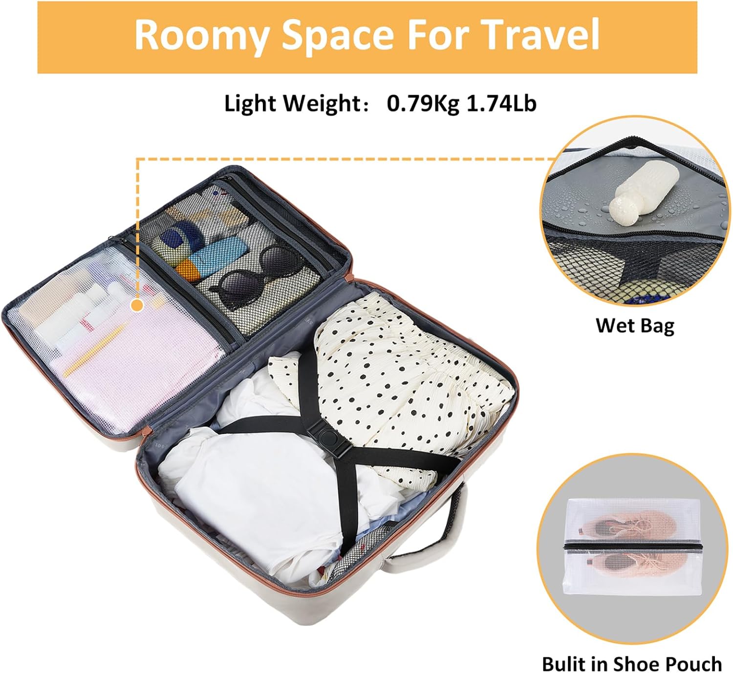 Taygeer Backpack for Women, College Backpack with Laptop Compartment - Image 4