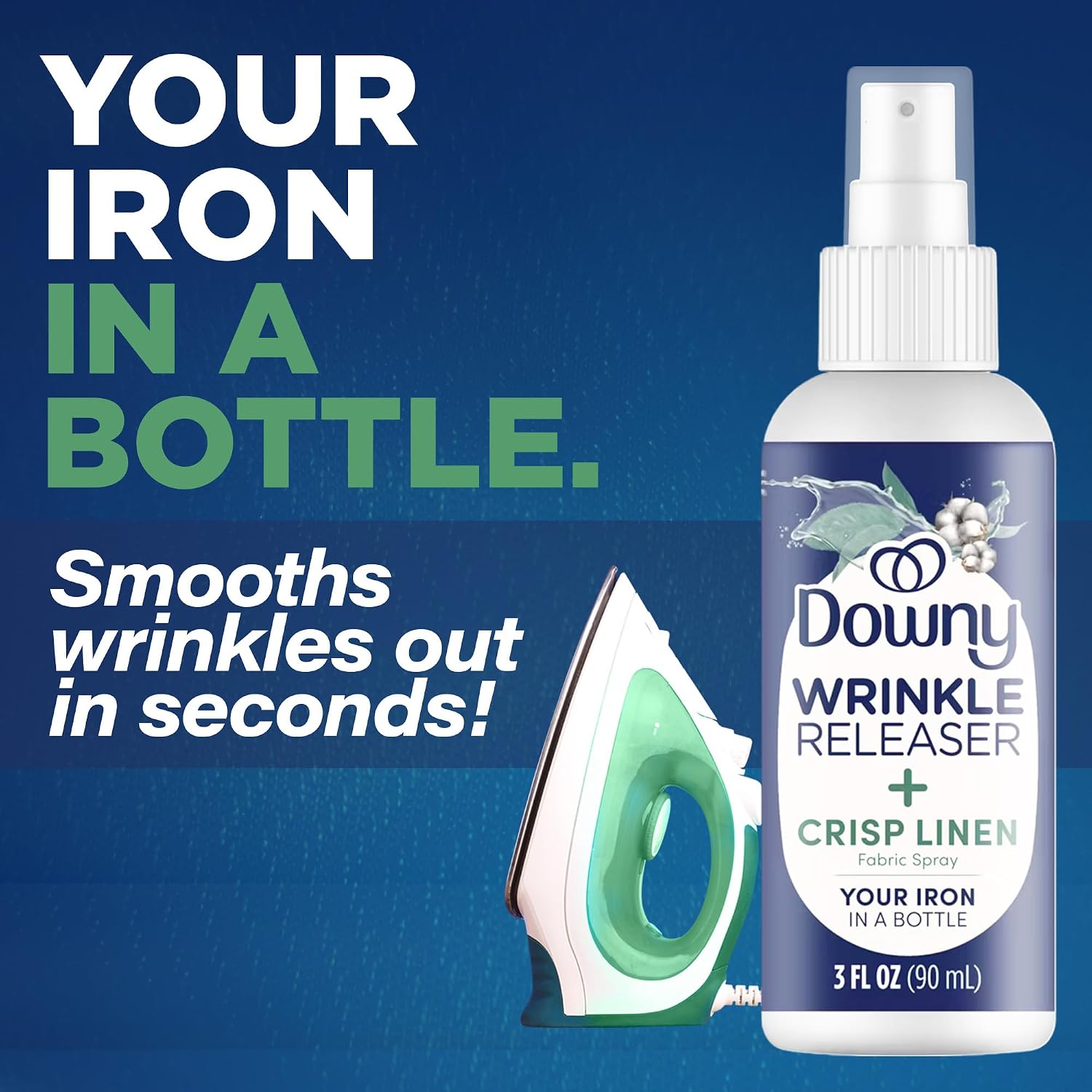 Downy Wrinkle Release Spray Bundle w/Bonus 3oz Bounce Spray Sample - 2 Pack - Image 3