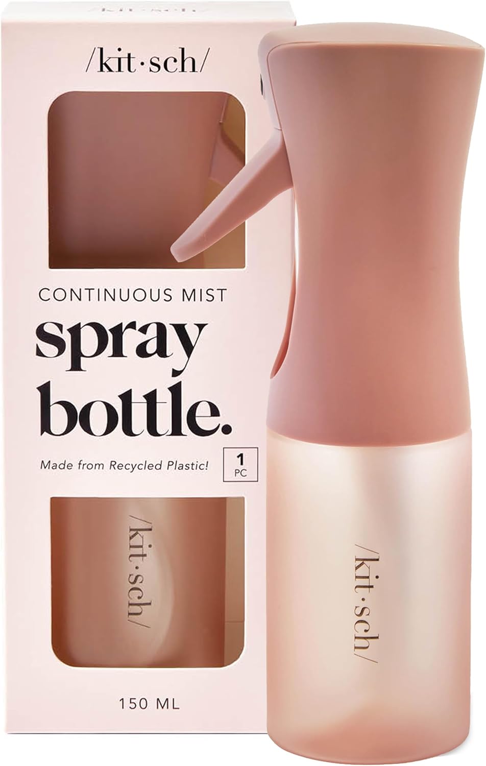 Kitsch Continuous Spray Bottle for Hair – Terracotta, 150ml