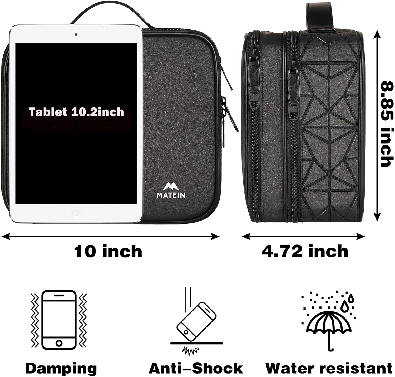 MATEIN Cable Organizer Bag, Travel Electronic Storage Cord Organizer Box - Image 6