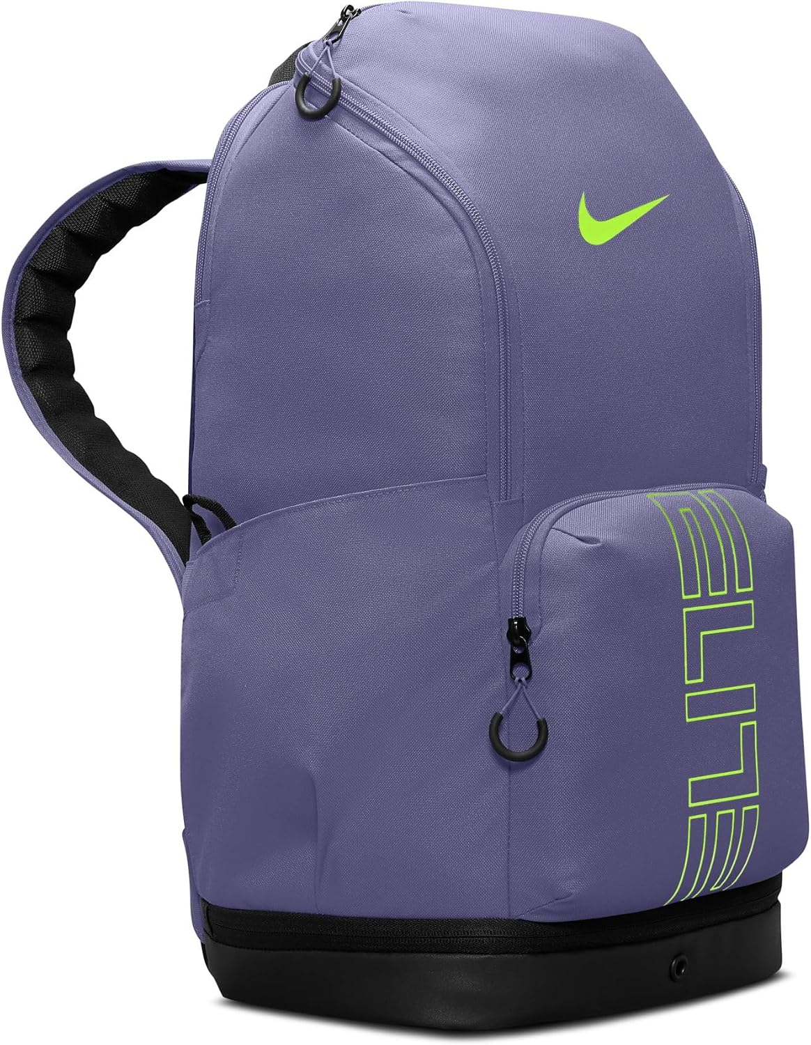 Nike Unisex Varsity Elite Backpack (32L) Dusty Amethyst/Black/Volt One Size - Image 2