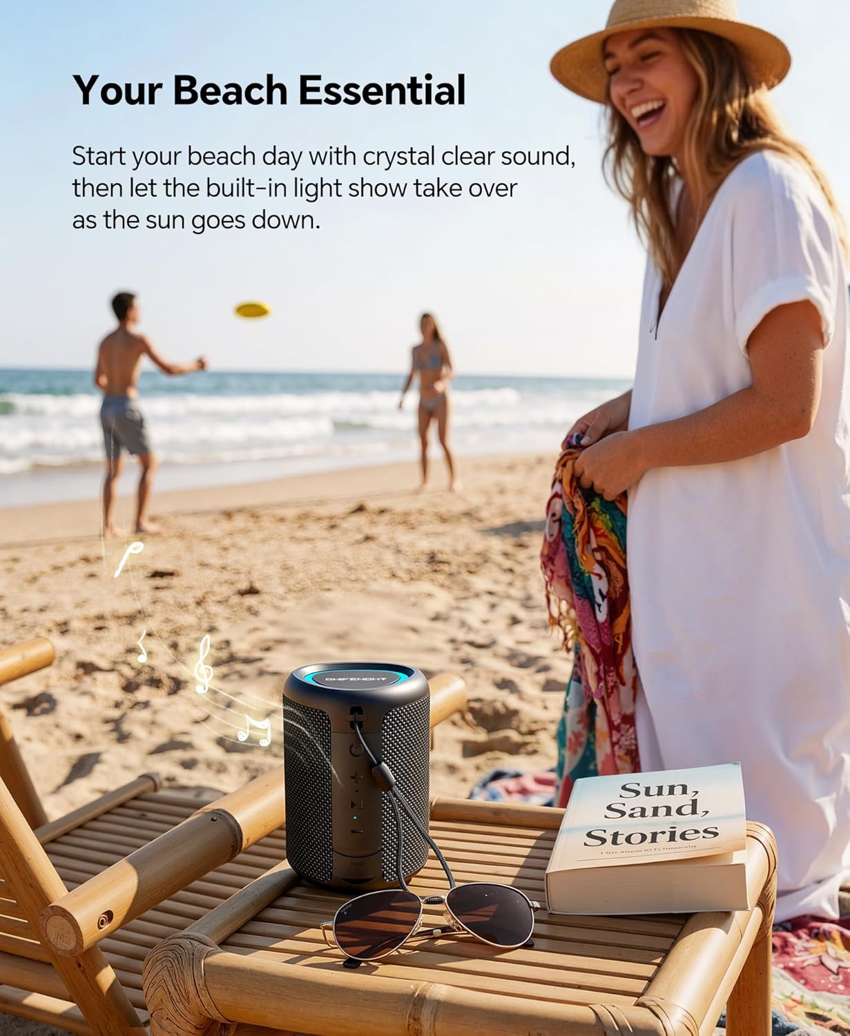 Portable Bluetooth Speaker Gift Ideas: Outdoor Travel Essentials Waterproof - Image 5