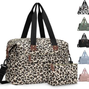 Pritent Travel Duffle Bag, Weekender Overnight Personal Item Carry On Bag