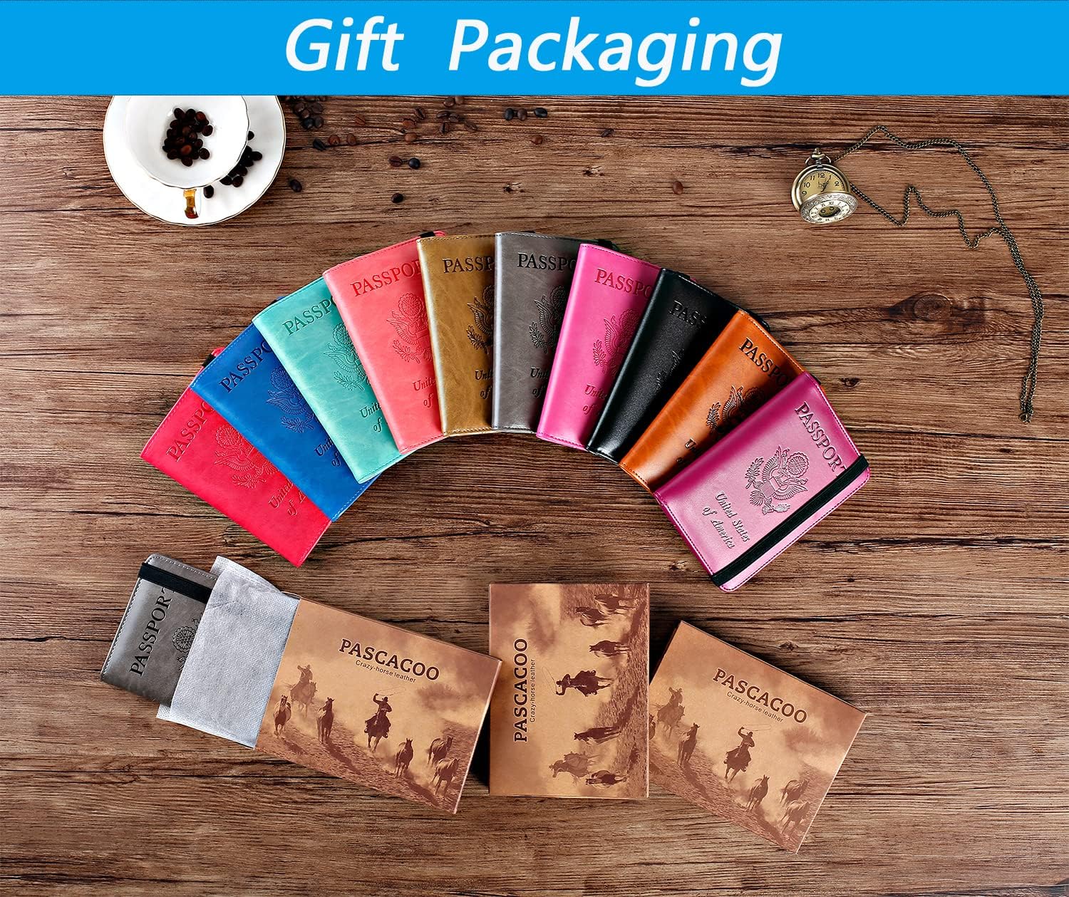 Passport Holder, Travel Essentials, Passport Cover, RFID Travel Wallet - Image 8