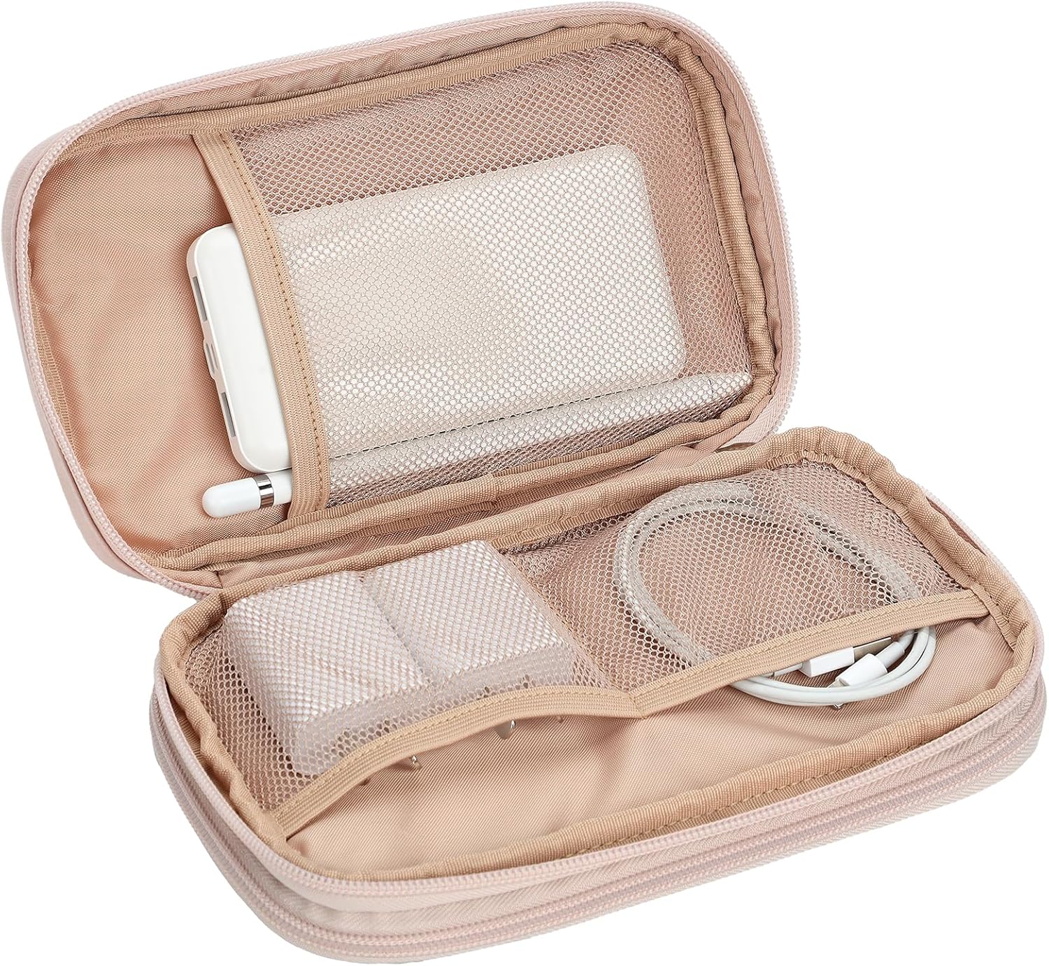 NISHEL Electronics Travel Organizer Cord Case, Charger Cable Tech Bag - Image 4