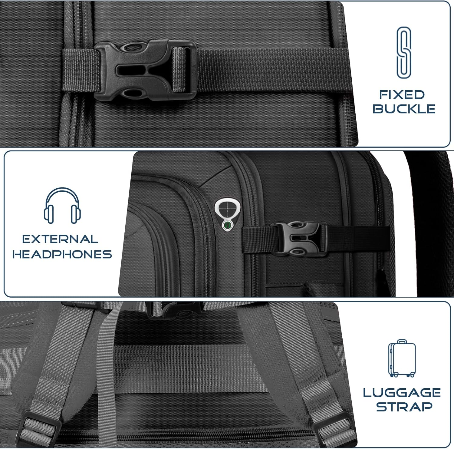 Travel Backpack for Men, TSA Carry On Backpack Flight Approved - Image 5