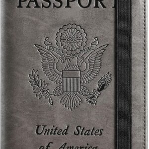 Passport Holder, Travel Essentials, Passport Cover, RFID Travel Wallet
