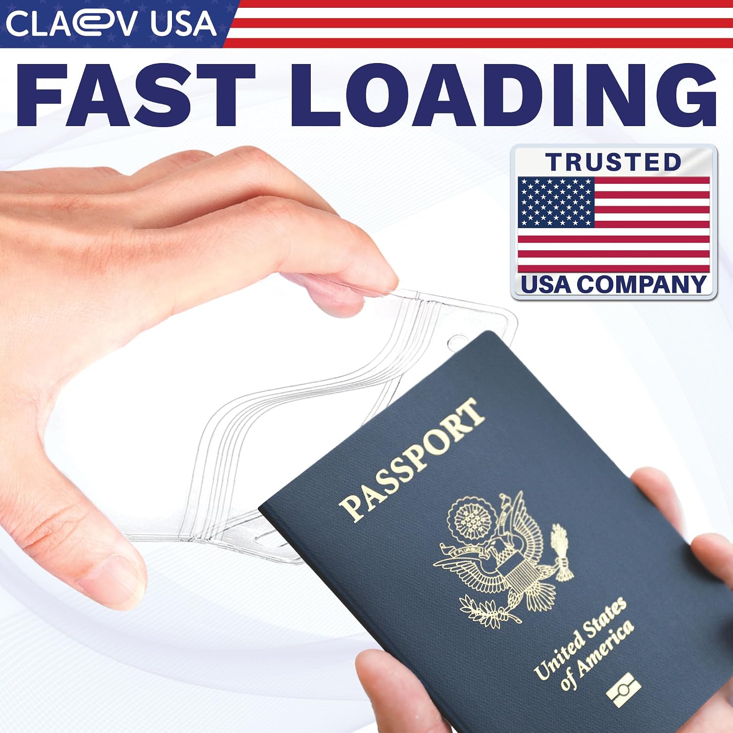 Claev Fast Seal Vertical 4x6 Passport & Card Holders (4x6 Extra Large (XXL), 250 Pack), Clear Waterproof ID Plastic Name Card Badge Holders for Travel, Conferences, Conventions - Image 7