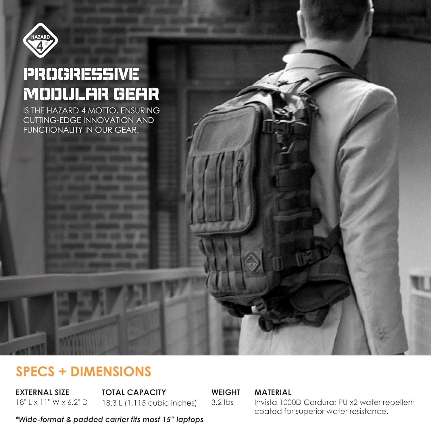 HAZARD 4 Second Front(TM Rotatable Backpack Hazard - Image 6