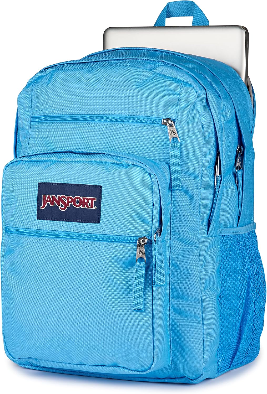 JanSport 34L Big Backpack - 15 Inch Laptop Sleeve, Electric Azul - Image 4