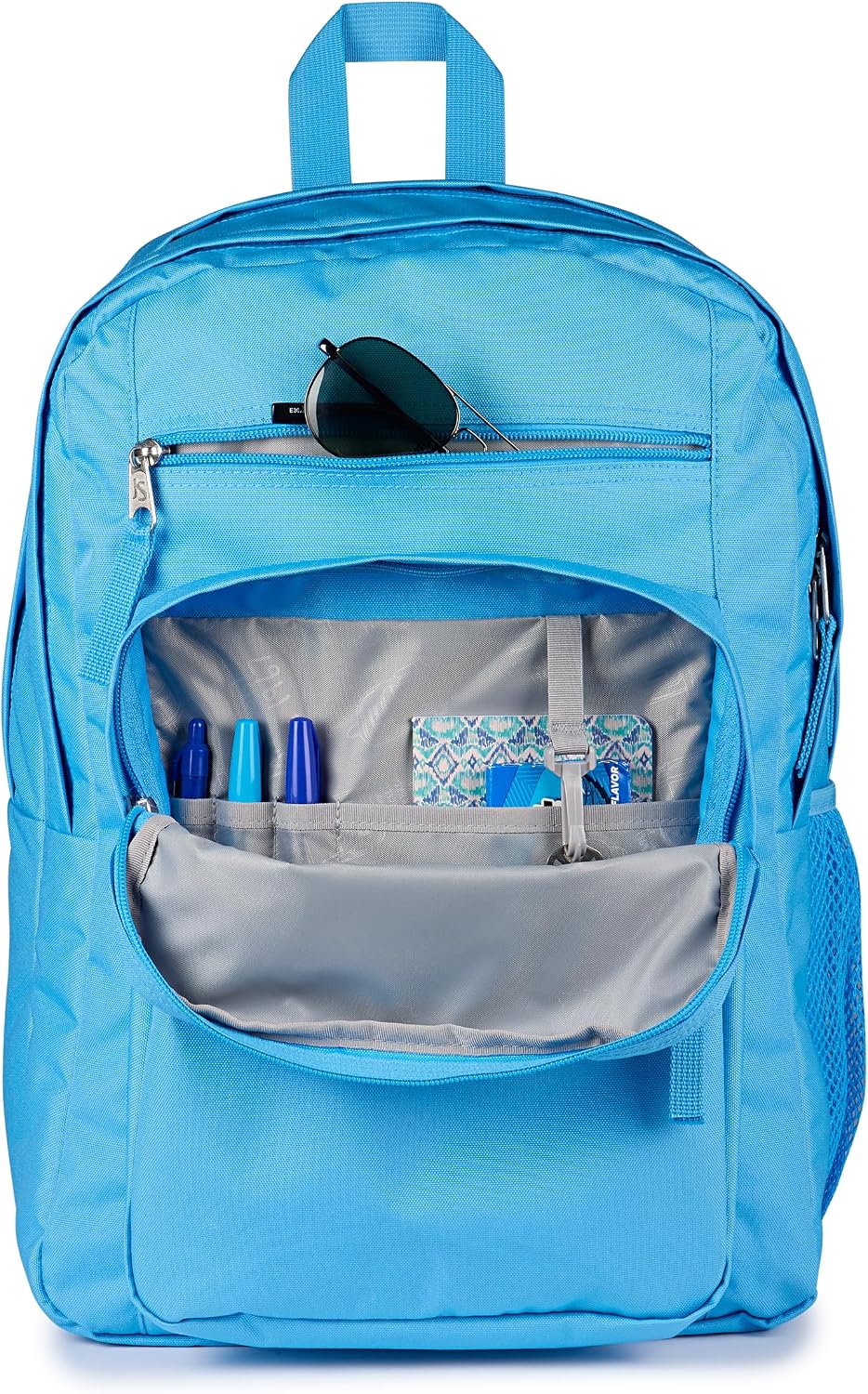 JanSport 34L Big Backpack - 15 Inch Laptop Sleeve, Electric Azul - Image 5