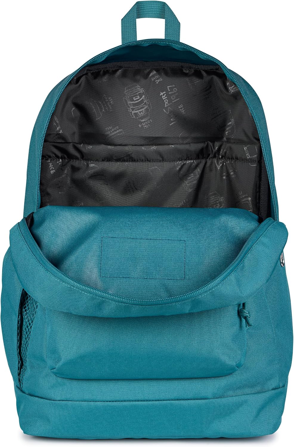JanSport 26L Cross Town Plus Backpack, Emerald Pool - Image 6