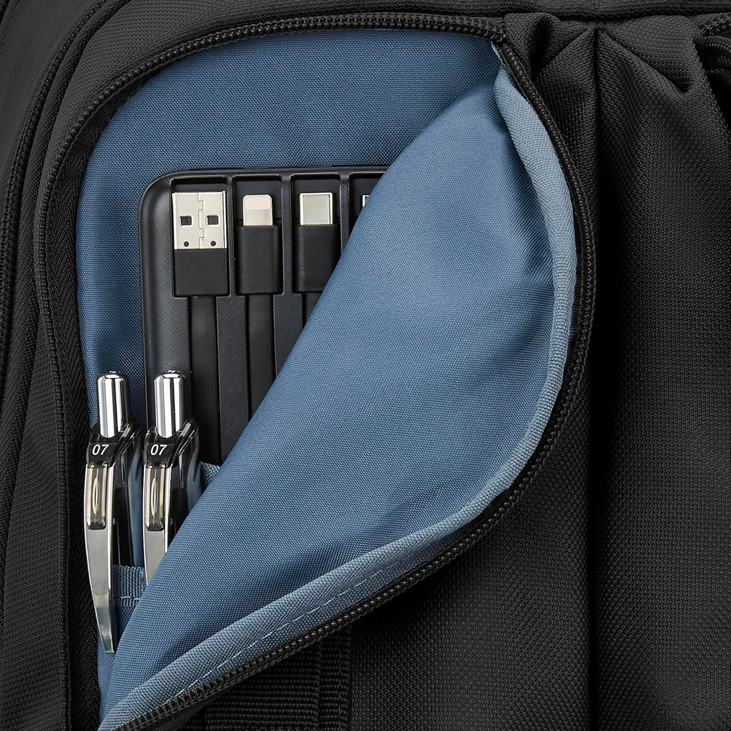 High Sierra Lineage Backpack - Black - Image 3
