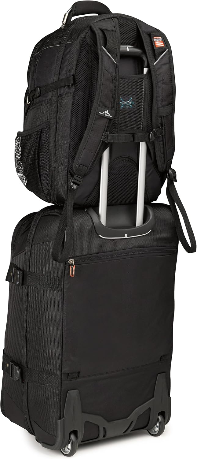 High Sierra XBT - TSA Laptop Backpack, Black, One Size - Image 3